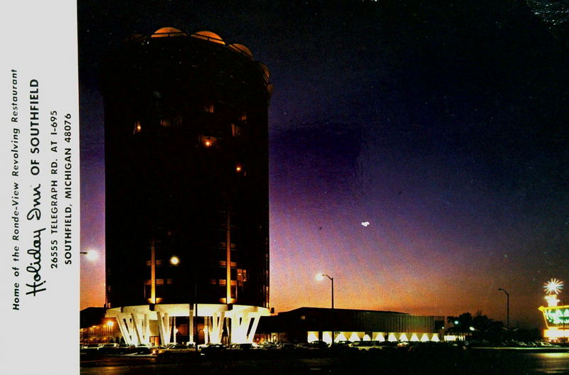 Holiday Inn - Southfield (Radisson Hotel Southfield-Detroit) - Old Postcard (newer photo)